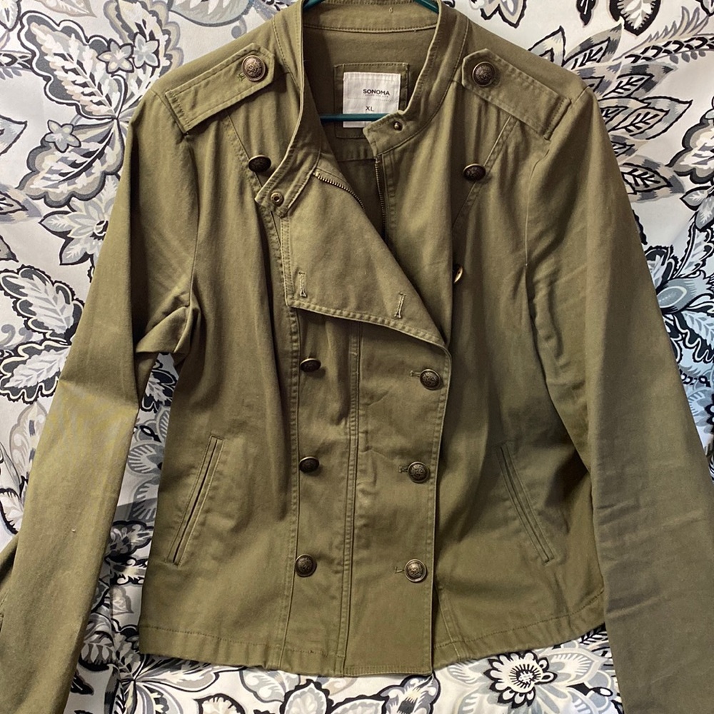 Sonoma Olive green jacket